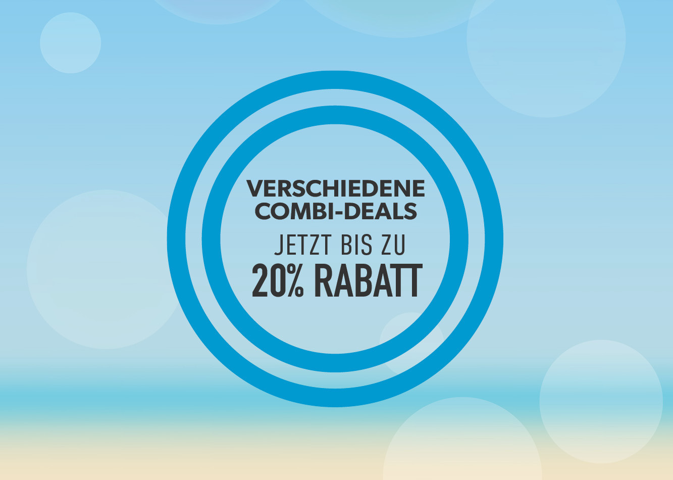 Profitieren Sie von unseren Sommerangeboten